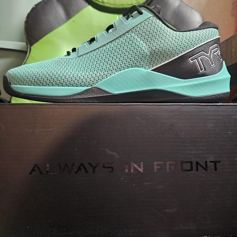 TYR Teal and Black Athletic Shoes